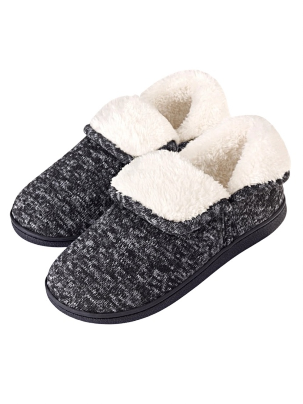 Vonmay Fuzzy Slipper Bootie